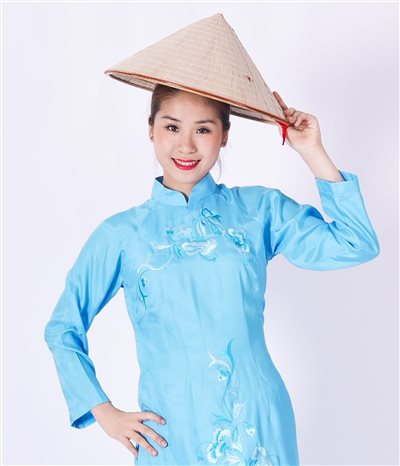 越南斗笠(尖頂)