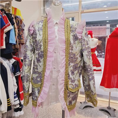 男宮廷服/宮廷淺紫