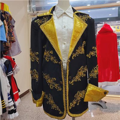 男宮廷服/黑金國王