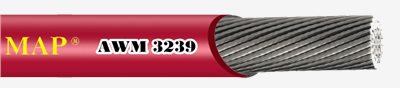 7.5 UL3239 Braidless Silicone Wire 3KV to 40KV