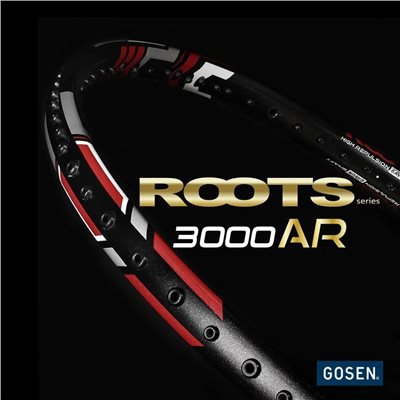 4U (羽球世家) 高神 羽球拍 ROOTS 3000出新色AR黑紅