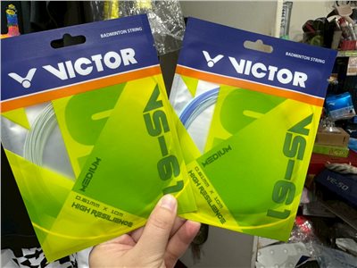 （羽球世家）【極細線】勝利 羽球線 VS-61爆擊球音、反手救星 VS61 極致手感 超細線 0.61mm