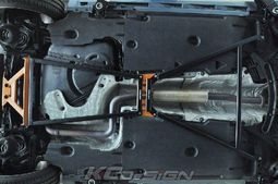 Volvo V40 專用不鏽鋼前下、後下四點式結構桿/拉桿