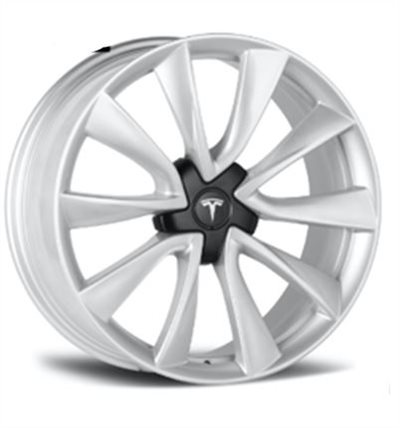 Tesla 3輪圈 19x8.5/20x8.5 5孔114.3 銀/亮黑/槍灰