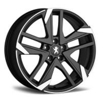 Peugeot輪圈17x7.0 18x8.0 4孔108 5孔108