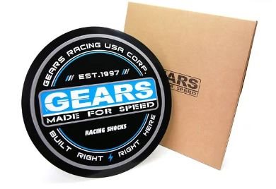 2022 Gears Racing Design 標準 Gears 圓形鋁板 GRD-2210-AL-P