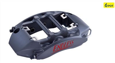 ENDLESS 適用於競賽和拉力賽的煞車卡鉗-後 6 活塞 MONOBLOC 卡鉗