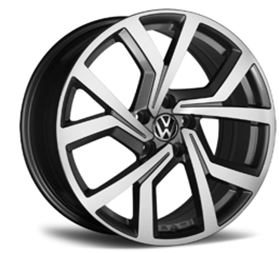 GTI輪圈18x8.0 5孔112