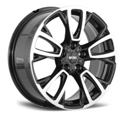MINI輪圈17x7.0 18x7.0 5孔112