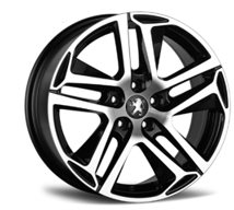 Peugeot輪圈16x7.0 17x7.5 4/5孔108
