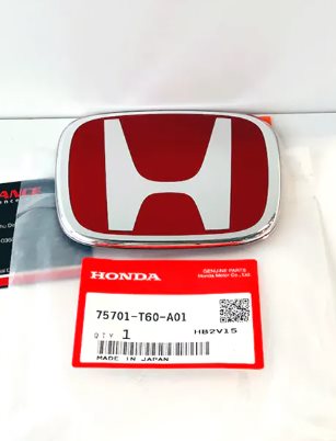 HONDA 日規原廠 紅H廠標(後車箱) 
