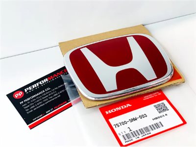 HONDA 日規原廠 紅H廠標 