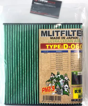 日本 MLITFILTER 綠魔俠 PM2.5冷氣濾芯 D060 HONDA車系 ACCORD CIVIC CR-V ODYSSEY