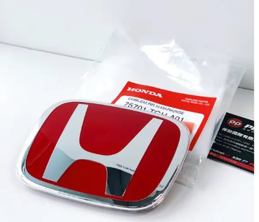       HONDA 日規原廠 CIVIC TYPE R FK8 H 紅廠標(後)