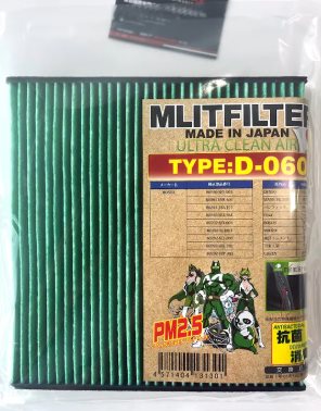 日本 MLITFILTER 綠魔俠 PM2.5冷氣濾芯 D060 HONDA車系 ACCORD CIVIC CR-V ODYSSEY