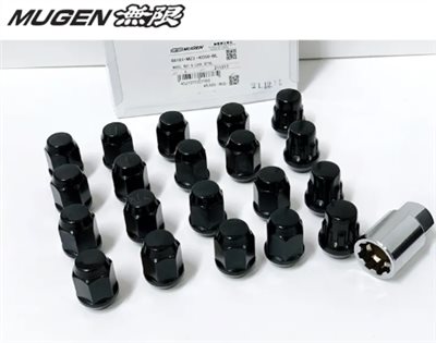 MUGEN 無限 防盜螺絲組(黑) 19HEX M12×P1.5