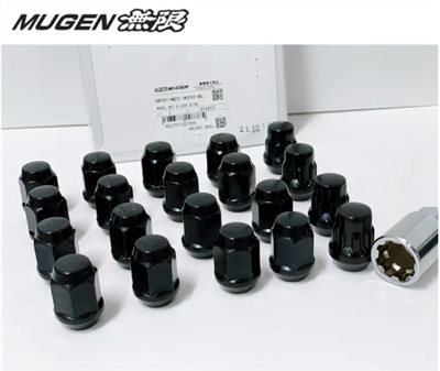 MUGEN 無限 防盜螺絲組(黑) 19HEX M12×P1.5