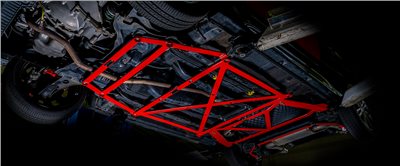 REAL SPORTS×tanabe FLOOR BRACE COPEN   LA400K