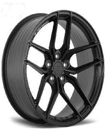Z-Performance輪圈 19x8.5 5孔112 114.3 120 啞光黑/啞光槍灰