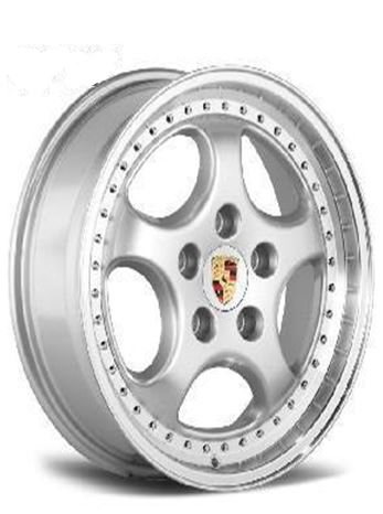 964輪圈 18x8.0/18x9.5 5孔130 銀色亮邊/黑色亮邊