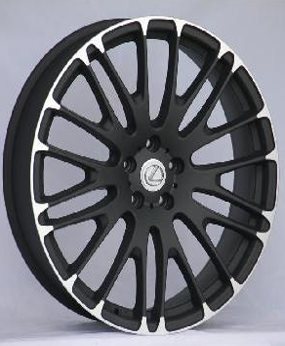 日系輪圈 18X8.0/19x8.5 5孔114.3 120 啞黑邊