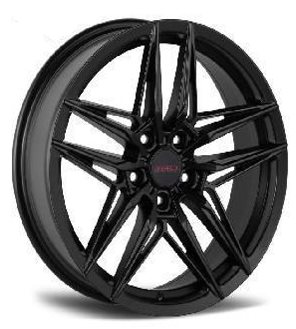 Adv.1輪圈 18x8.0 5孔108 112 114.3 120  Matte Black