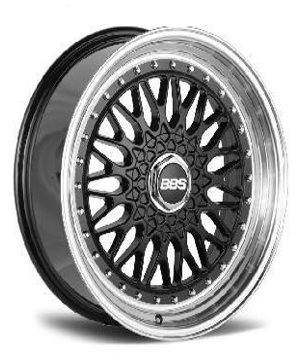 Super RS輪圈 19x9.5 5孔114.3/120 黑色邊