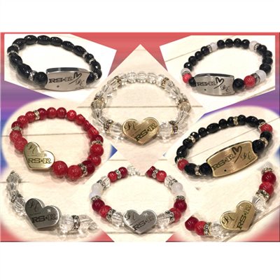 RS☆R 和 Dr. Jewelry 合作款手鍊（可刻名字）