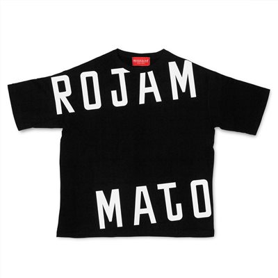 ROJAM Big Silhouette T 卹“黑色”中性款 70-BT221-2