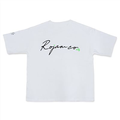 ROJAM Big Silhouette T 卹“白色”中性款 70-BT202-1