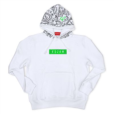ROJAM 連帽衫“白色”中性款/兒童款 70-PK201-1