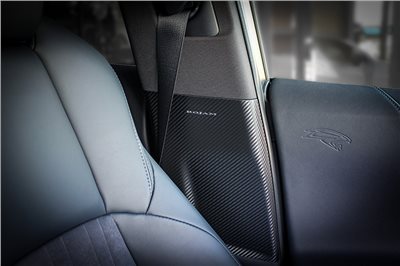 HARRIER 80 系列 ROJAM 碳貼花安全帶帶扣保護器 2 件套