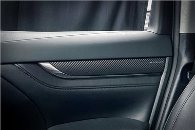 ALPHARD/VELLFIRE 30 系列 ROJAM 碳貼花門板裝飾 2 件套
