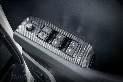 ALPHARD/VELLFIRE 30 系列 ROJAM 碳貼花電動車窗開關面板 2 件套