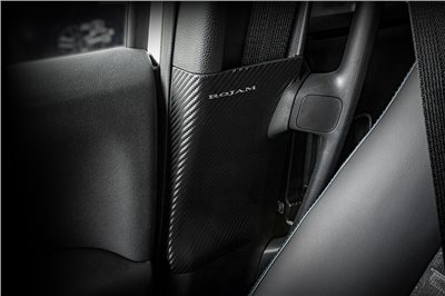 VOXY/NOAH 90 系列 ROJAM 碳貼花安全帶扣保護器 2 件套