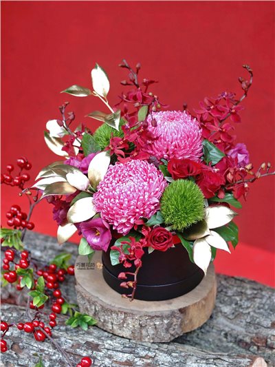 開幕盆花