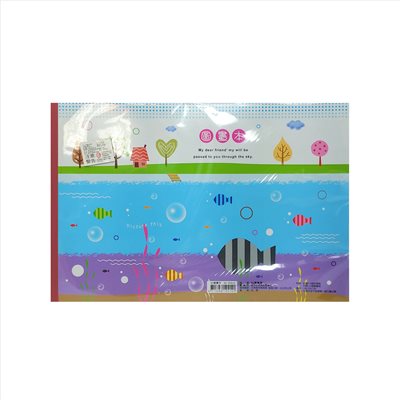 8K圖畫本三入050-8081