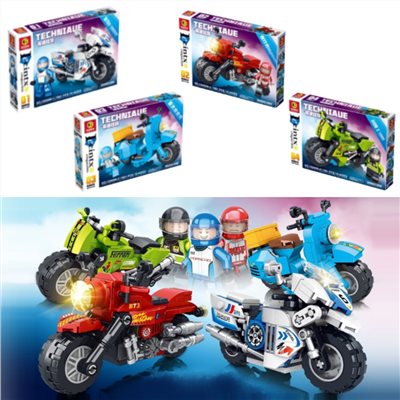 摩托車積木 2909-170