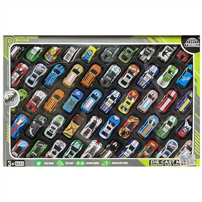 迴力仿真合金小車(50入) 2956-048