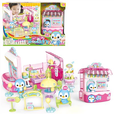 彩繪企鵝冰淇淋店 2962-636