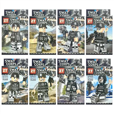 警察人偶公仔積木 2940-352