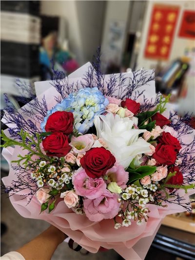 傳遞幸福花束