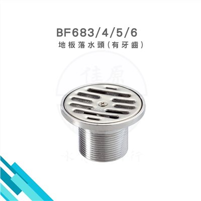 HCG和成  地板落水頭(有牙)