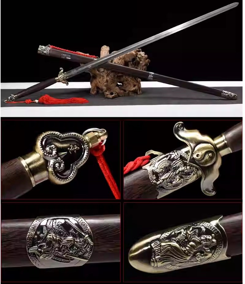 沈廣隆,八卦劍,八卦掌兵器,八卦門器械,長兵器,武術器械,武術劍,國術劍,比賽劍,傳統武術,國武術用品,比賽專用,練習用品,陰陽雙手劍,双手劍,螳螂劍,七代