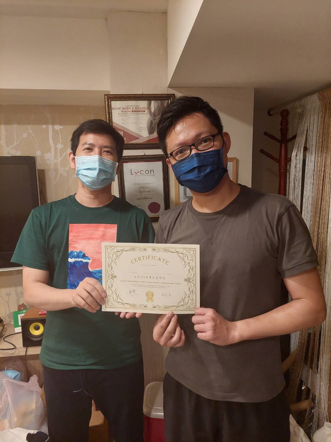 永哲老師教學採一  對一手把手教學,不怕學不會! 學後學生都能獨立作業 