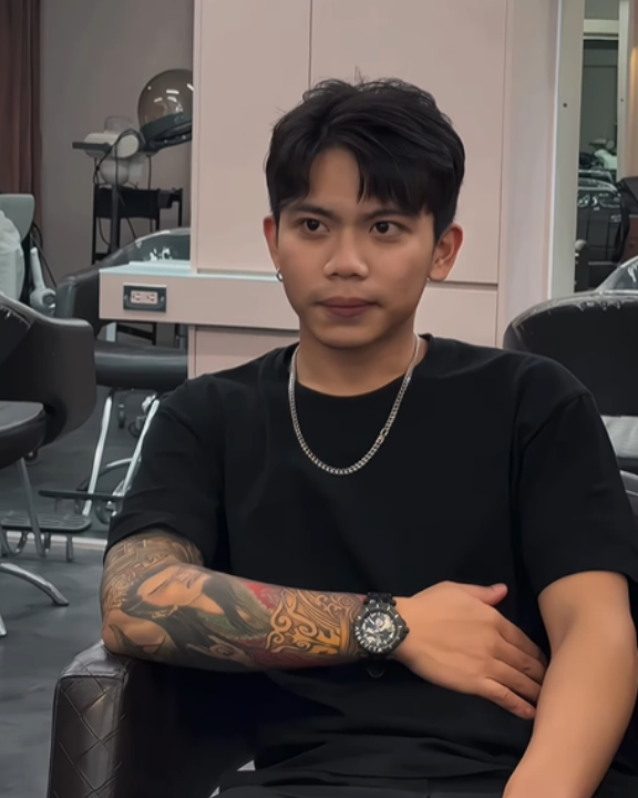 韓式男生燙髮作品一