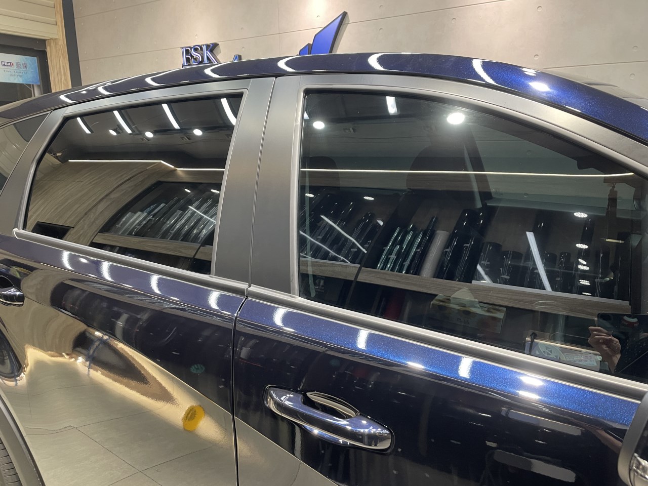 2024 Luxgen n7 - FSK冰鑽F30搭配車身FSK冰鑽FX7 - 新北震宣汽車隔熱紙