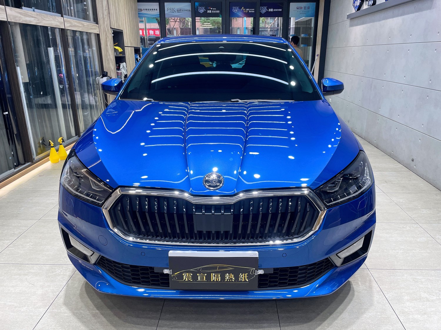 2023 Skoda Fabia 全車施工FSK冰鑽F系列隔熱紙