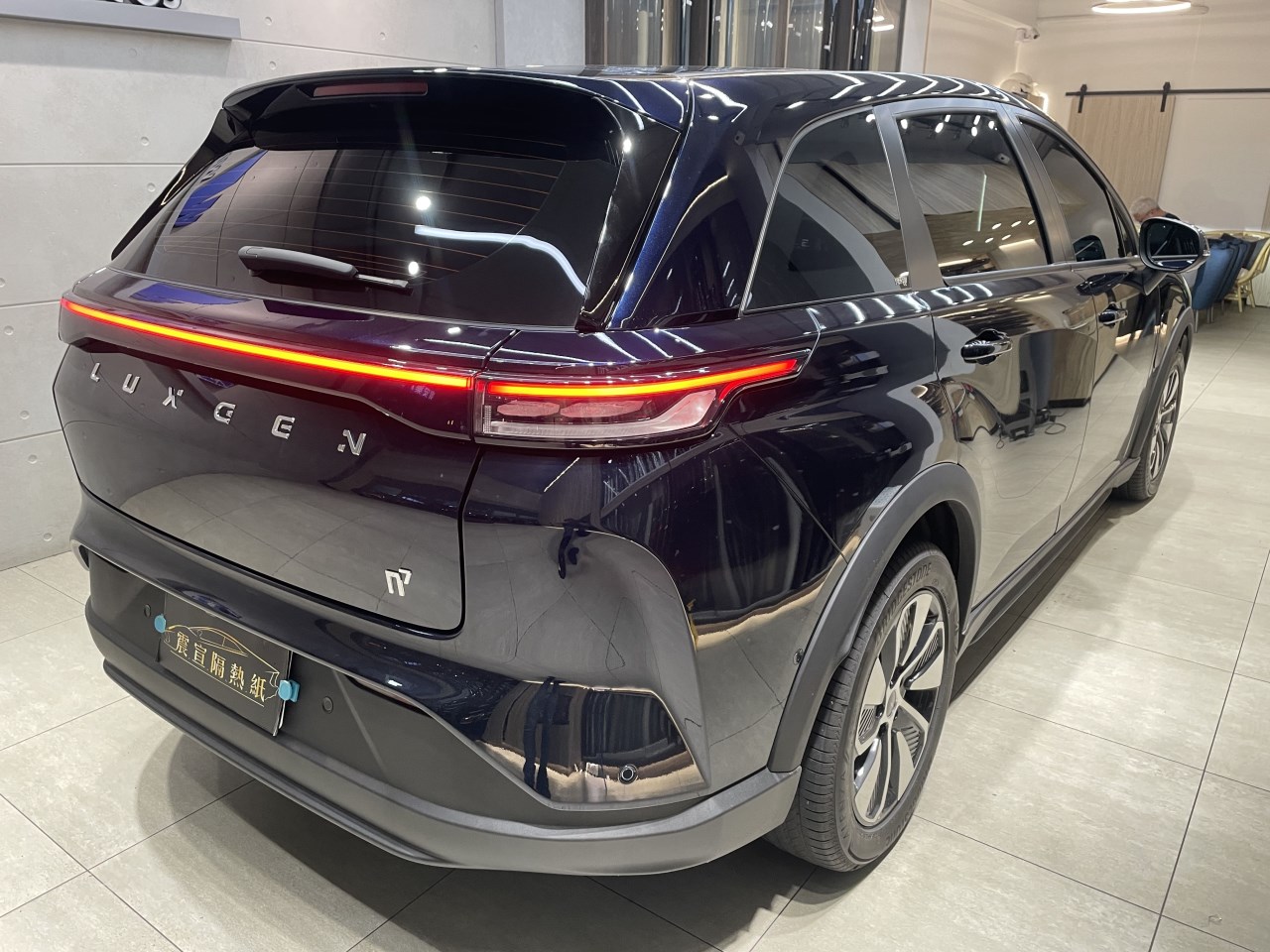 2024 Luxgen n7 - FSK冰鑽F30搭配車身FSK冰鑽FX7 - 新北震宣汽車隔熱紙