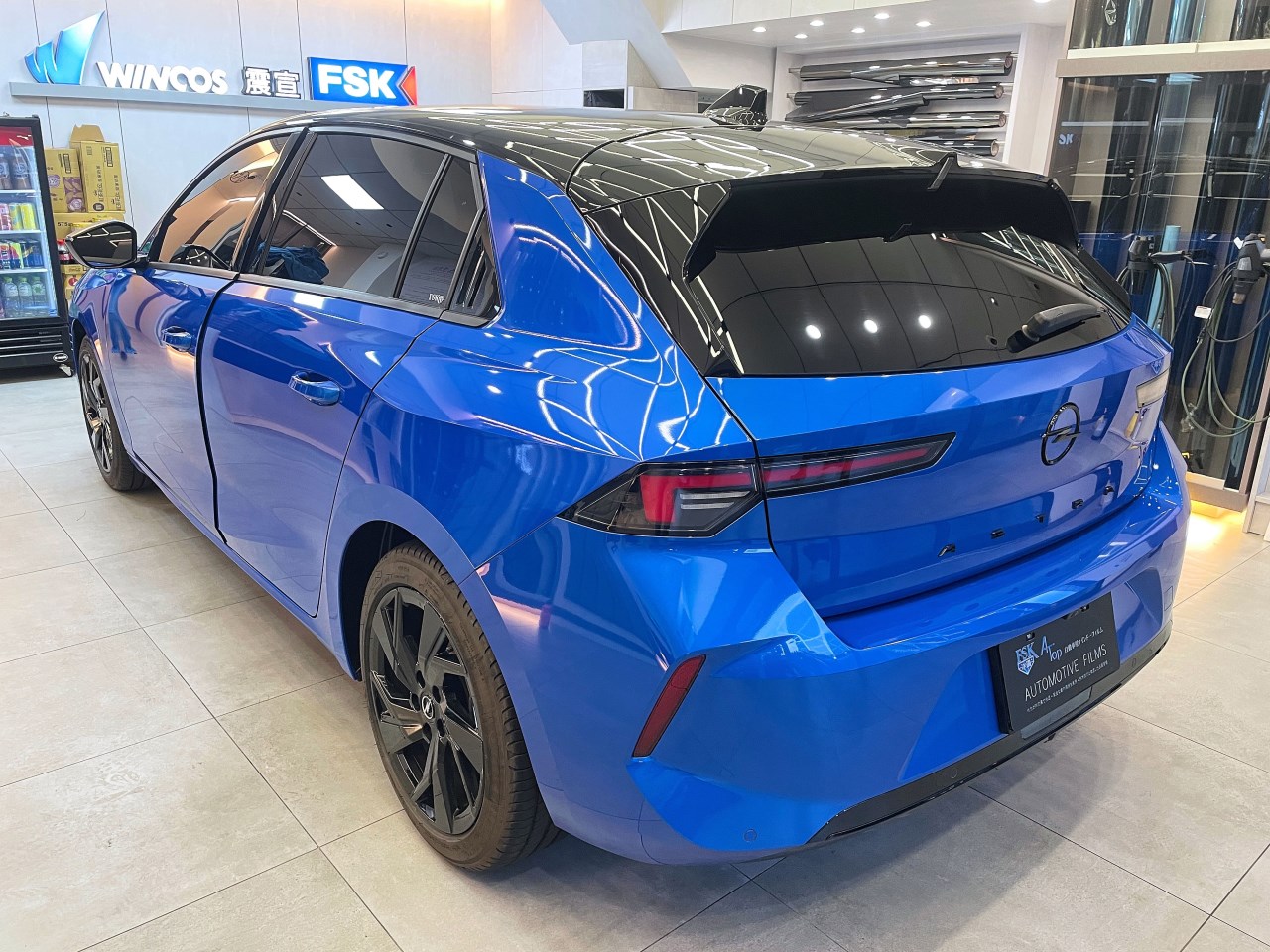 2024 Opel Astra - 前擋FSK冰鑽F30搭配車身FSK冰鑽F20 - 新北震宣汽車隔熱紙